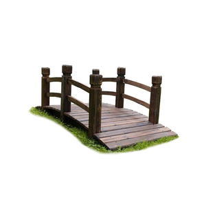 Drewniana kadka, pomost, most, dekoracja ogrodowa - 2822820603