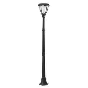 Lampa solarna w ksztacie latarni LED 186 cm, z czujnikiem ruchu