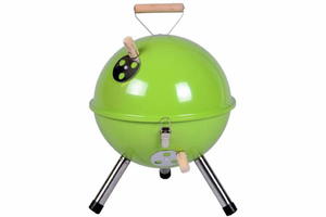 Grill ogrodowy - grille - mini grill - bbq - zielony - 2822821859