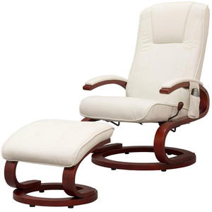 Fotel wypoczynkowy relaksujcy z masaerem ponkiem i ogrzewaniem - 2822822467