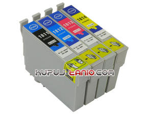 tusze T1815 = 18XL do Epsona (4 szt., BT) do Epson XP-102, XP-202, XP-205, XP-215, XP-225, XP-305, XP-322, XP-405 - 2825618299