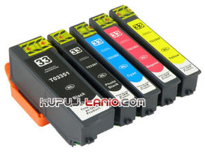 T3357 = 33XL tusze Epson (5 szt. Celto) tusze do drukarek Epson XP-830, Epson XP-540, Epson XP-635, Epson XP-640, Epson XP-645, Epson XP-530 - 2860716994