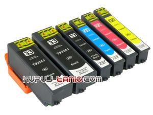 T3357 = 33XL tusze Epson (6 szt. Celto) tusze do drukarek Epson XP-540, Epson XP-635, Epson XP-640, Epson XP-645, Epson XP-530, Epson XP-630 - 2860716996