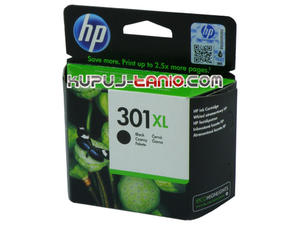 HP 301XL Black oryginalny tusz HP Officejet 4630, HP Deskjet 3050A, HP Deskjet 1010, HP Deskjet 1050A, HP Deskjet 2510, HP Deskjet 3510 - 2860717256
