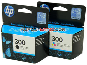 HP 300 Black + Color oryginalne tusze HP Deskjet F4580, HP Photosmart C4680, HP Deskjet F4480, HP Deskjet F4280, HP Photosmart C4780 - 2860717268