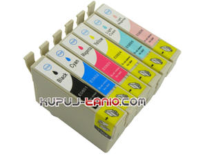 T0807 tusze do Epson (6 szt., BT) tusze Epson R265, Epson R285, Epson R360, Epson RX560, Epson...