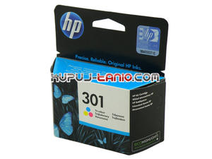 HP 301 Color oryginalny tusz HP Deskjet 2540, HP Deskjet 1000, HP Envy 5530, HP Officejet 4630, HP...