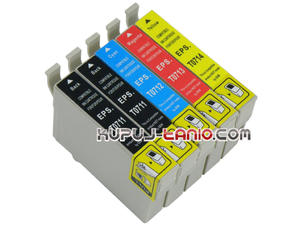 tusze T0715 / T0895 do Epson (5 szt. Celto) tusze do Epson SX218 SX215 SX100 SX105 SX115 SX405 SX415 DX4450 - 2860716762