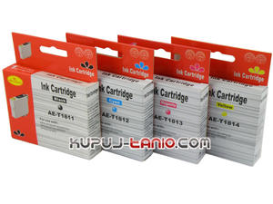 tusze T1815 = 18XL do Epsona (4 szt., ARTE) do Epson XP-102, XP-202, XP-205, XP-215, XP-225, XP-305, XP-322, XP-405 - 2825617575