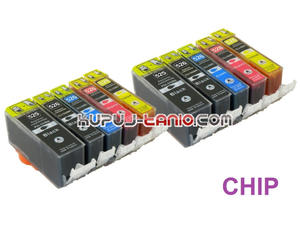 tusze PGI-525BK - CLI-526 do Canon (10 szt z chipami, Celto) tusze do Canon MG5350, MG5250, MG5150, iP4850, iP4950, MG6150, MG6250 - 2825617777