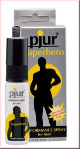 PJUR SUPERHERO - DUSZY SEX, MNIEJ WRALIWY PENIS PL-JN - 2823877567