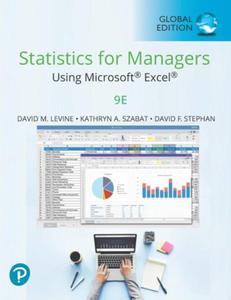 STATISTICS FOR MANAGERS USING MS EXCEL PLUS LEVINE - 2862565110