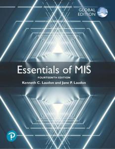 ESSENTIALS OF MIS PLUS PEARSON JANE LAUDON - 2862565111