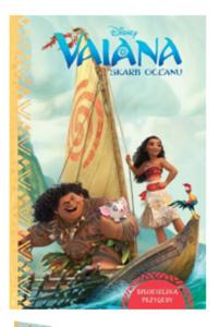 BIBLIOTECZKA PRZYGODY DISNEY VAIANA SKARB OCEANU NOWA - 2862922621