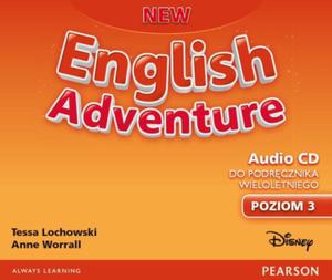 NEW ENGLISH ADVENTURE PL 3 CLASS CD WORRALL - 2867272588