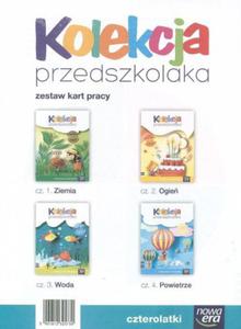 CZTEROLATKI KOLEKCJA PRZEDSZKOLAKA KARTY PRACY NOWE - 2867273173