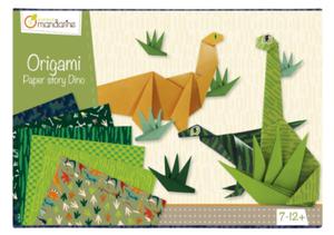 ZESTAW KREATYWNY ORIGAMI DINOZAURY NOWA - 2867273477