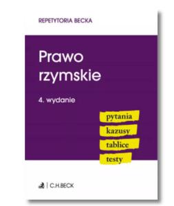 PRAWO RZYMSKIE WYDANIE 4 PRACA ZBIOROWA NOWA - 2867275472