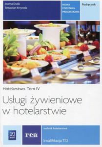 USUGI YWIENIOWE W HOTELARSTWIE TOM4 KRZYWDA - 2867276530