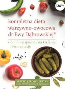 KOMPLETNA DIETA WARZYWNO-OWOCOWA DR DBROWSKA - 2867276632