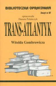 BIBLIOTECZKA OPRACOWA NR 087 TRANS-ATLANTYK - 2867278728