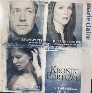 KRONIKI PORTOWE DVD SPACEY MOORE BLANCHETT - 2867279191