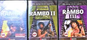 RAMBO 1-3 DVD STALLONE KOTCHEFF COSMATOS - 2867279817