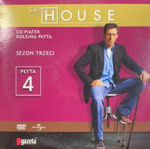 DR HOUSE DVD SEZON 3 PYTA 4 ODC. 10 11 12 - 2867279913