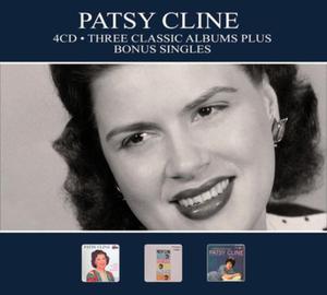 PATSY CLINE THREE CLASSIC ALBUMS 4 CD NOWA