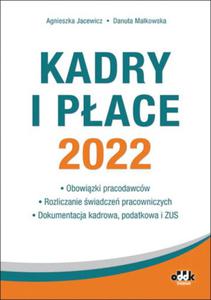 KADRY I PACE 2022 AGNIESZKA JACEWICZ NOWA - 2867674035