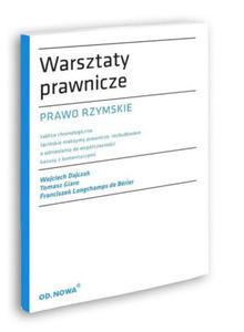 WARSZTATY PRAWNICZE PRAWO RZYMSKIE DAJCZAK NOWA - 2867798474