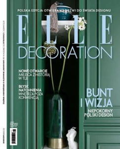 1/2022 ELLE DECORATION POLSKI DESIGN BUNT WIZJA - 2868379949