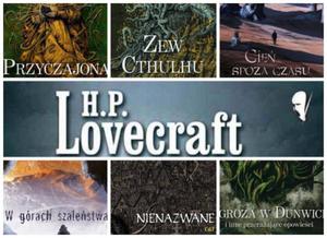 HP LOVECRAFT ANTOLOGIA X7 CTHULHU GROZA CIE NIENAZWANE KADATH DUNWICH NOWE - 2877804347