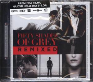 FIFTY SHADES OF GREY REMIXED CD PIDZIESIT TWARZY GREYA ALBUM FOLIA - 2877804800