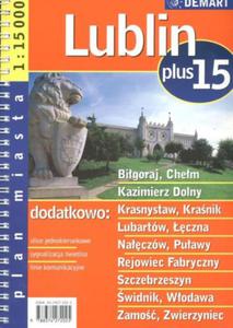 LUBLIN PLUS 15 1:15 000 ATLAS MIAST PRACA ZBIOROWA - 2877806367