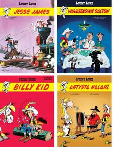 LUCKY LUKE WUJASZKOWIE BILLY KID ARTYSTA J JAMES - 2877807468