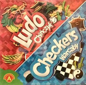 LUDO CHICZYK CHECKERS WARCABY GRA NOWA - 2877807656