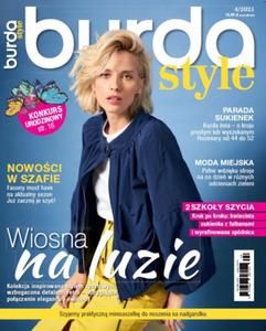 4/2021 BURDA STYLE SUKIENKI SZAFA SPDNICA MODA - 2877808212