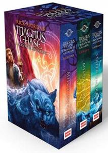 PAKIET MAGNUS CHASE I BOGOWIE ASGARDU RICK RIORDAN - 2877808484