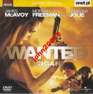 WANTED,CIGANI.DVD.MCAVOY FREEMAN,JOLIE