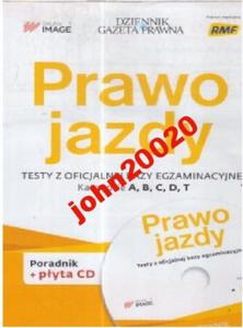 PRAWO JAZDY 2016 .OFICJALNE TESTY. + CD.PORADNIK - 2855394346