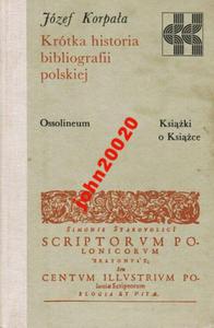 KORPAA-KRTKA HISTORIA BIBLIOGRAFII POLSKIEJ - 2855394503