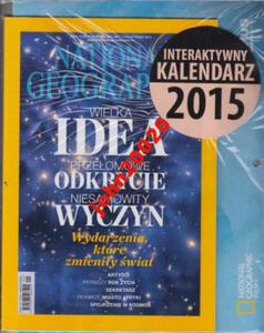 2015 KALENDARZ INTERAKT+NATIONAL GEOGRAPHIC 1/2015 - 2855396309