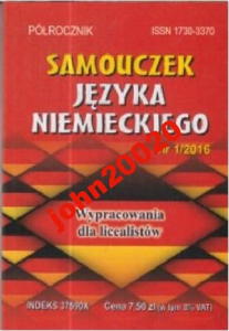 SAMOUCZEK JZYKA NIEMIECKIEGO.2016 NOWY - 2855396336