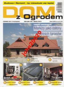 6/2012 DOM Z OGRODEM.BUDOWA I REMONT - 2855398510