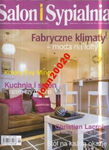 2/2007 SALON I SYPIALNIA.FABRYCZNE KLIMATY.LOFTY