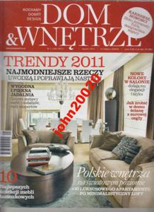 1/2011 DOM & WNTRZE .POLSKIE WNETRZA - 2855398700