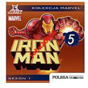 IRON MAN 5.MARVEL.SEZON 1.VCD - 2855399052