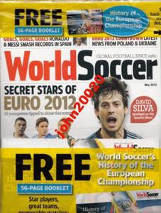 WORLD SOCCER MAY 2012,EURO CHAMPIONSHIP 2012