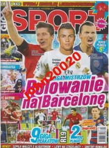 10/2015 GIGA SPORT.LEWANDOWSKI IBRAHIMOVI RONALDO - 2855399668